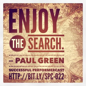 Enjoy the Search - Paul Green